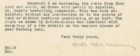 MacMillan letter